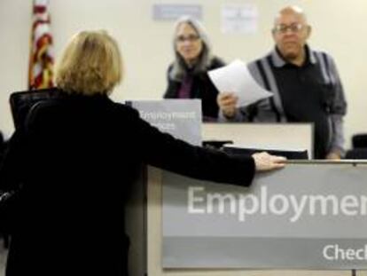 En agosto pasado la tasa de desempleo en EEUU se situó en el 7,3 %, según datos oficiales. EFE/Archivo