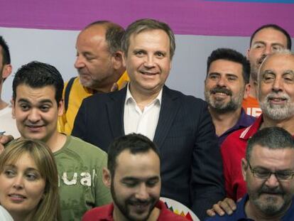 Carmona, en un acto por el d&iacute;a del Orgullo Gay en julio.