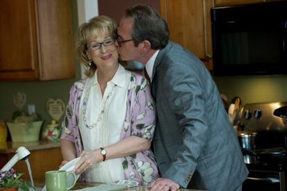 Meryl Streep y Tommy Lee Jones en 'Si de verdad quieres...'