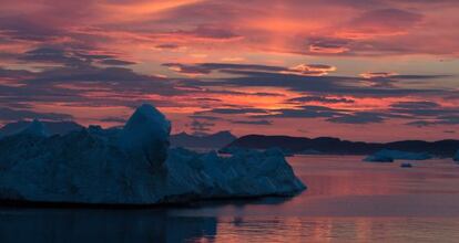 Los investigadores realizaron una expedición en 2014 a los fiordos del norte de Groenlandia para contrastar los datos obtenidos por satélite.