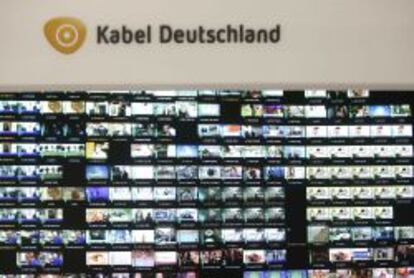 Logotipo de Kabel Deutschland en las instalaciones de la compa&ntilde;&iacute;a. 