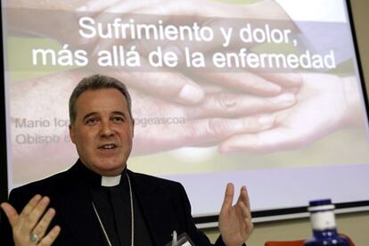 Mario Iceta, durante su intervención en El Escorial.