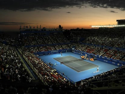 La cancha principal del Abierto de Acapulco