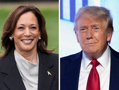 Kamala Harris y Donald Trump