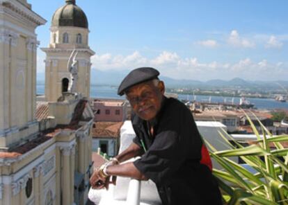 El músico cubano Ibrahim Ferrer, en La Habana.