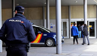 Un agente de la Policía Nacional, en una imagen de archivo.