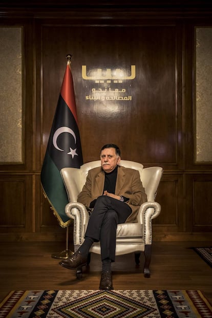 Fayez Al Sarraj, presidente del Gobierno de Acuerdo Nacional de Libia.