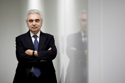 El jefe de la AIE, Fatih Birol, en 2019 en París.