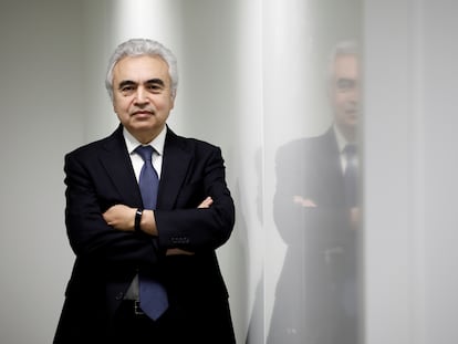 El jefe de la AIE, Fatih Birol, en 2019 en París.