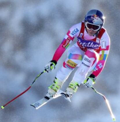 Lindsey Vonn en el Mundial de 2014.