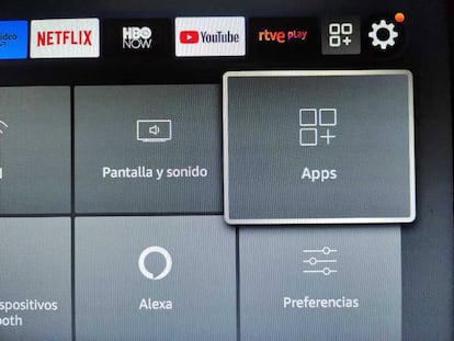 Apps en Fire TV