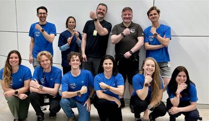 Voluntarios del experimento SOLIS8  de la ESA