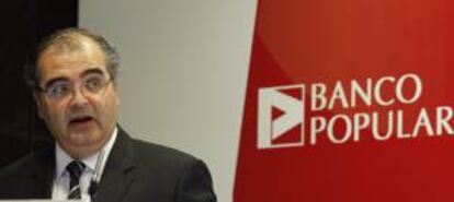 El presidente del Banco Popular, Ángel Ron. EFE/Archivo