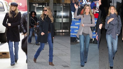 Jennifer Aniston hizo suyo este modelo de jean a finales de los años 90.