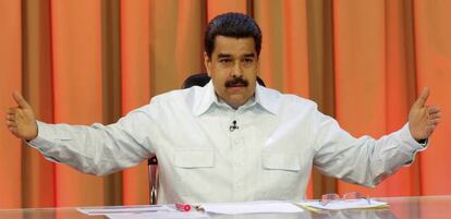 Nicol&aacute;s Maduro, presidente de Venezuela