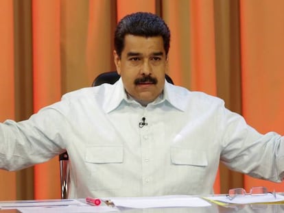 Nicol&aacute;s Maduro, presidente de Venezuela