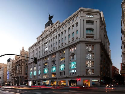 Tienda de Primark en la Gran Vía de Madrid.