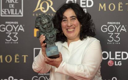 Goya a la mejor dirección novel para Arantxa Echevarría por 'Carmen y Lola'.