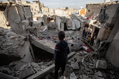Bombardeo en Rafah, Gaza