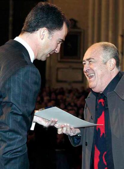 El príncipe con Bernardo Bertolucci.