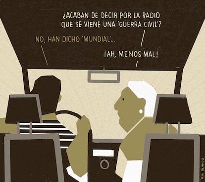 Viñeta de Riki Blanco del 2 de julio de 2025.