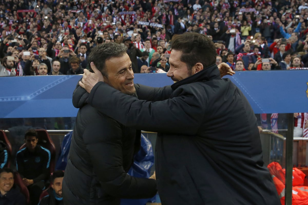 When Luis Enrique was able to coach Atlético Madrid and Simeone appeared at PSG | Football | Sport