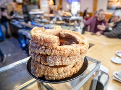 El mejor torrezno del mundo, en el bar Antonio de San Esteban de Gormaz, Soria