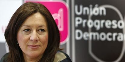 Alicia And&uacute;jar, candidata de UPyD a la presidencia de la Generalitat.