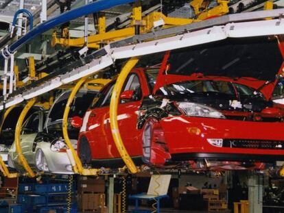 La fábrica de Ford en Almussafes (Valencia), en una imagen de archivo.