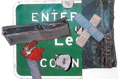 &#39;Le Coon Glut&#39; (1986), de Robert Rauschenberg.