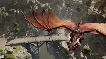 Captura de pantalla del videojuego 'Baldur's Gate III', que ocurre en el universo de 'Dragones y mazmorras'.