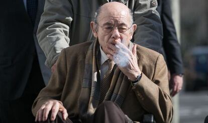 Fèlix Montull se dirige a la Audiencia de Barcelona para el juicio sobre el hotel del Palau de la Música.
