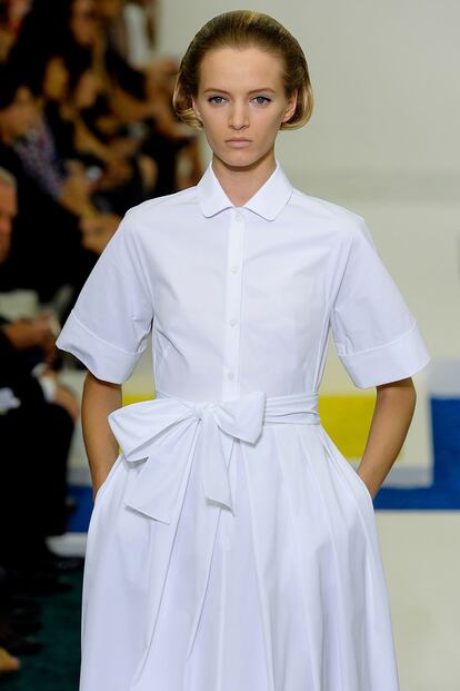 El último desfile de Raf Simons, de primavera-verano 2012, para Jil Sander