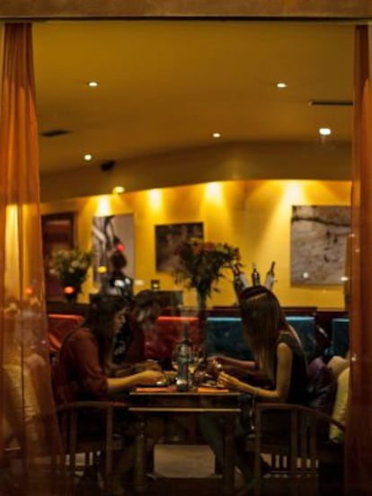 Restaurante hindú Mayura, en Barcelona.