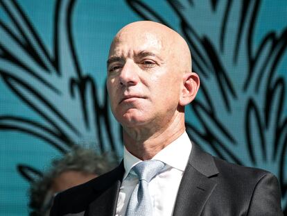 El consejero delegado de Amazon, Jeff Bezos, en un acto en Estambul en 2019.