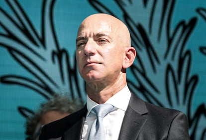 El consejero delegado de Amazon, Jeff Bezos, en un acto en Estambul en 2019.