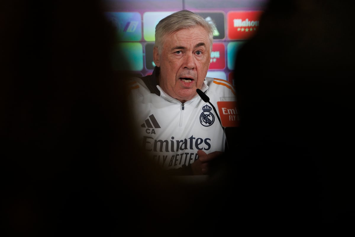 The sharpest Carlo Ancelotti: “This is a press conference and not a debate”