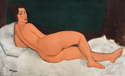 Vendida el 14 de mayo de 2018 en una subasta celebrada en Sotheby´s de Nueva York por 157,2 millones de dólares (149 millones de euros) de precio final.