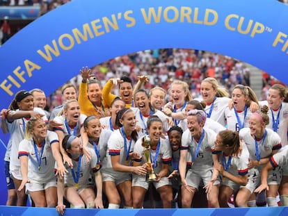 Estados Unidos, selección ganadora del Mundial Femenino de Fútbol 2019.