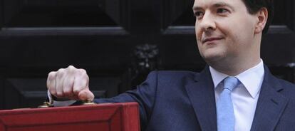 El ministro británico de Economía, George Osborne.