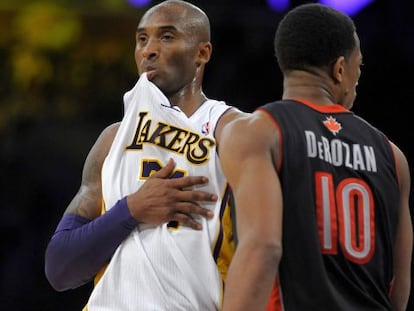 Bryant, durante un momento del partido.