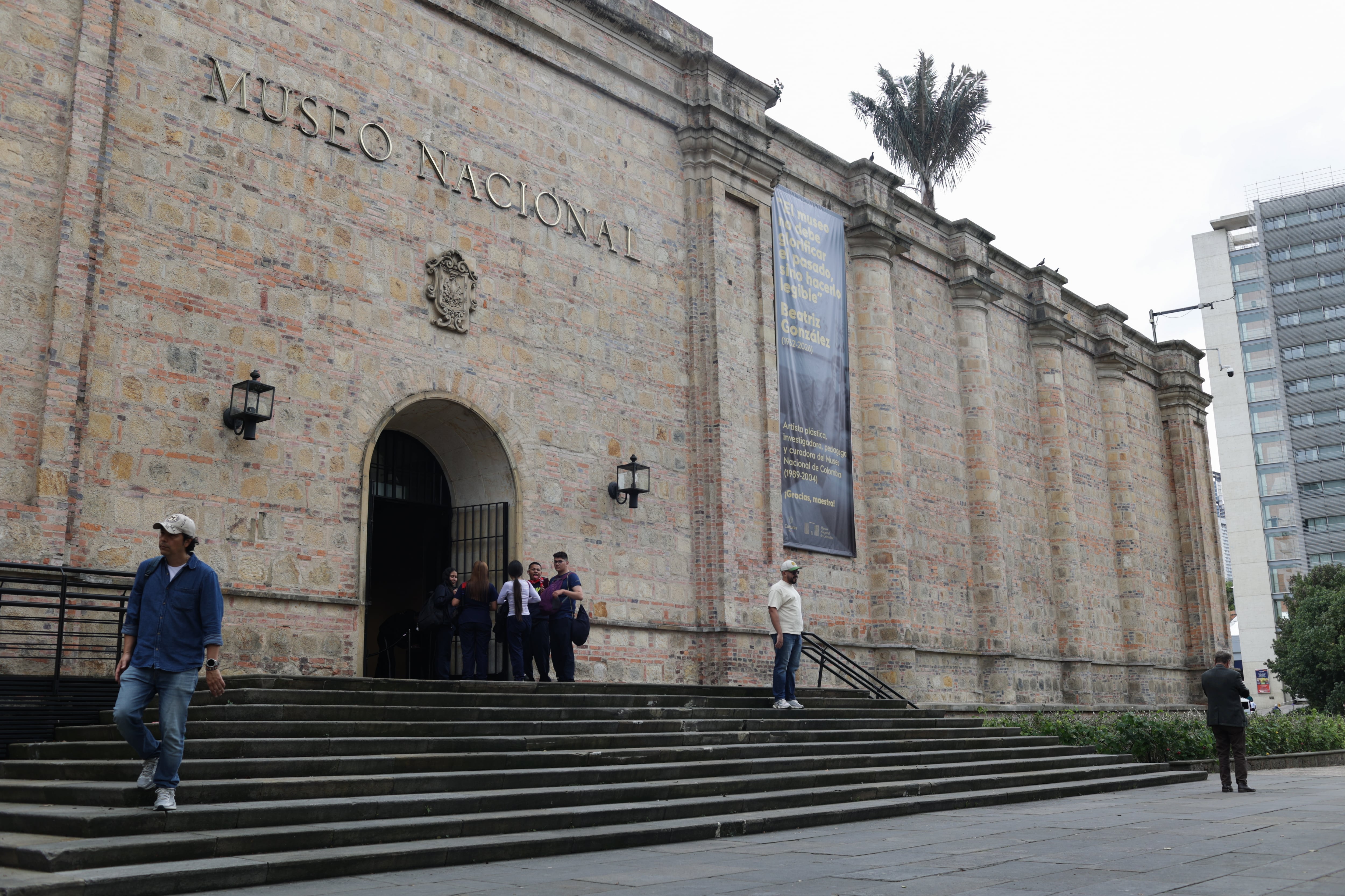 Museo Nacional de Colombia, en Bogotá, este viernes.