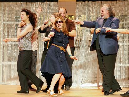 Escena de <i>La gavina (La gaviota),</i> de Chéjov, dirigida por David Selvas. Foto: Carles Fargas