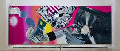 Cápsula flamenco, de James Rosenquist.