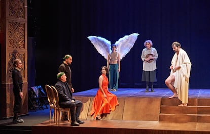 Escena de 'Lo fingido verdadero', dependiente de la Compañía Nacional de Teatro Clásico.