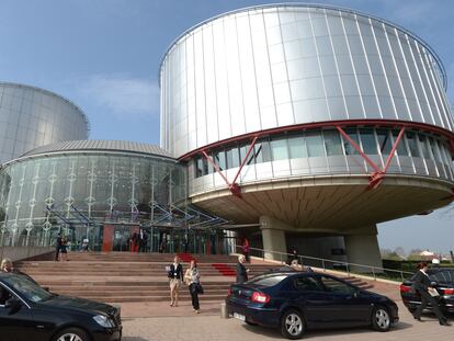 Vista de la Corte Europea de Derechos Humanos.