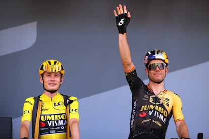 Jonas Vingegaard y Wout Van Aert Tour de Francia