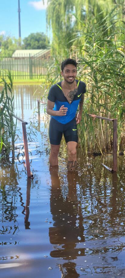 Fernando Carro en Sudáfrica.