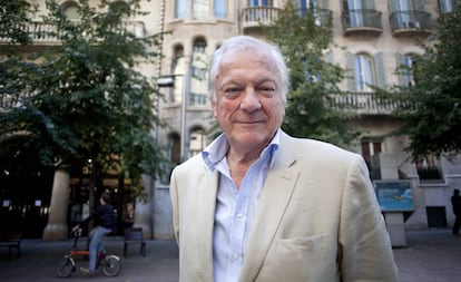 El escritor y periodista británico Alan Riding en Barcelona, 2011