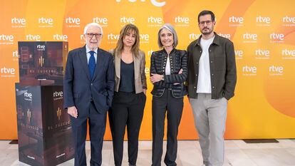 José Luis Sastre y equipo de 'El Juicio'
